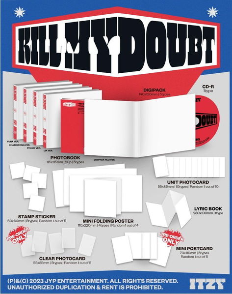 ITZY: Kill My Doubt (Digipack Version, With JYP Shop Benefit)--4