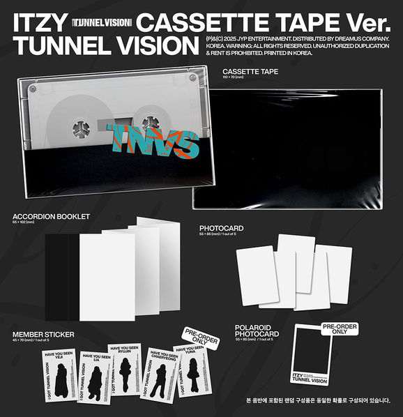 Itzy: Tunnel Vision (Casette Tape Version With Sound Wave Benefit)--2