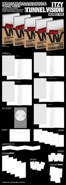 Itzy: Tunnel Vision (Member Version With Apple Music Benefit)--2