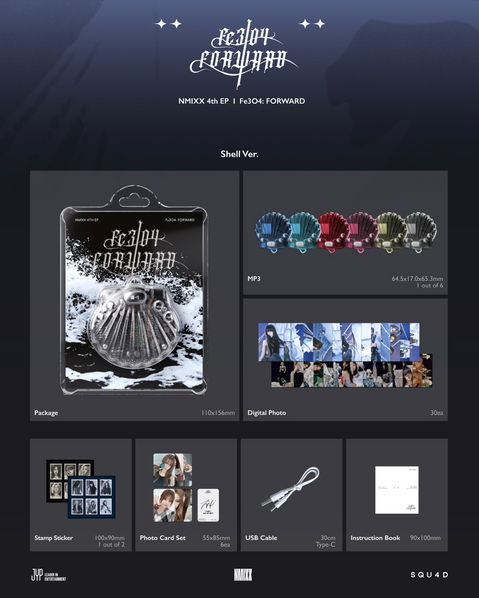 NMIXX: Fe3O4: Forward (Shell Version)-8809954228995-2