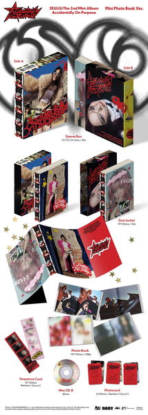 Seulgi: Accidentally On Purpose (Mini Photo Book Version With Withmuu Benefit)-2000000810881-2