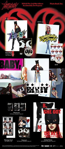 Seulgi: Accidentally On Purpose (Photobook Version With Withmuu Benefit)--2