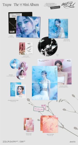 Tzuyu (Twice): abouTZU (Digipack Version With JYP Benefit)--2