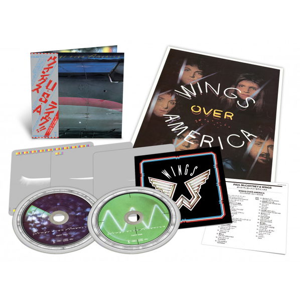 Paul McCartney, Wings: Wings Over America (Limited Japanese SHM-CD, Remaster)-600753880838