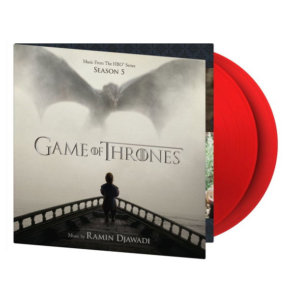 Soundtrack: Djawadi Ramin: Game of Thrones: Season 5 (Coloured Transparent Red Vinyl)-8719262037779