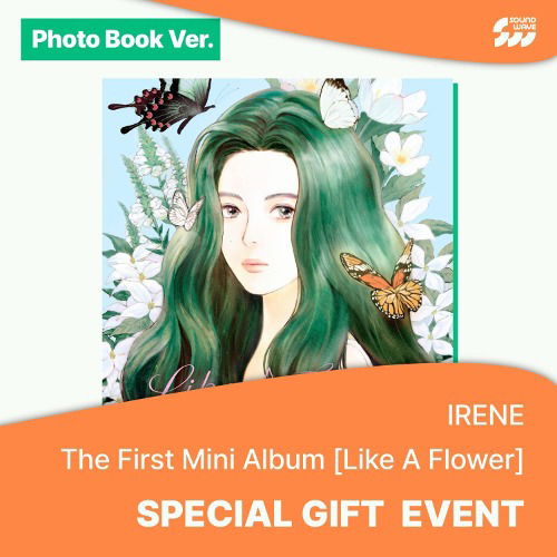 Irene: Like A Flower (Photobook Version With SM Store Benefit)-