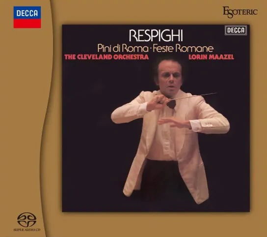 Esoteric: Respighi Feste Romane･Pini di Roma etc. Maazel (Limited, SACD)-