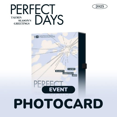 Taemin: Perfect Days: 2025 Season's Greetings (With Withmuu Benefit)-