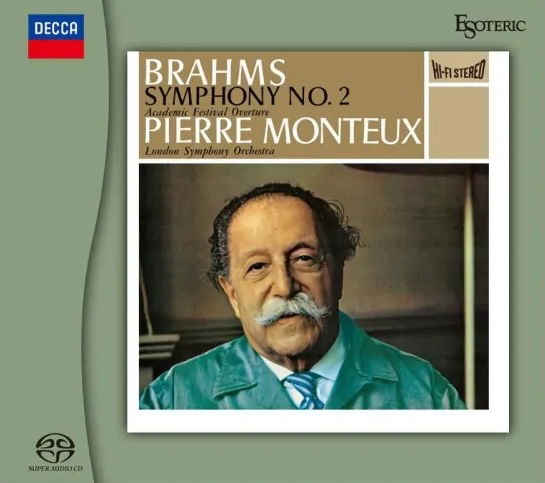 Esoteric: Brahms Symphony No. 2･Overtures Monteux (Limited, SACD)-