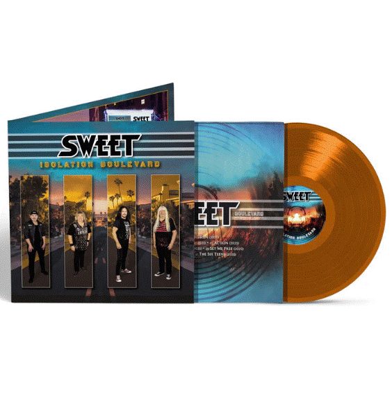 Sweet: Isolation Boulevard (Coloured Transparent Orange Vinyl)-4250444192977