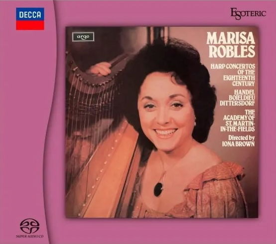 Esoteric: Handel, Boieldieu: Harp Concertos and Variations Robles (Limited, SACD)-4907034225460