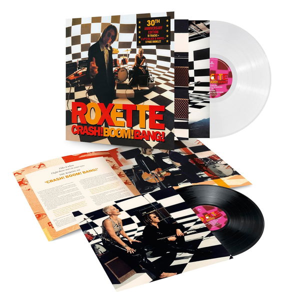 Roxette: Crash! Boom! Bang! (30th Anniversary, Limited Edition, Black & White Vinyl)-5021732477194