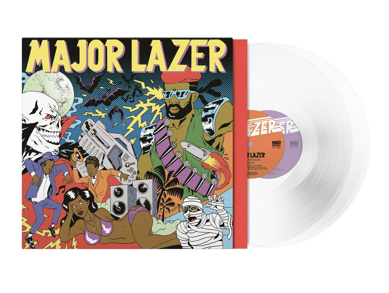 Major Lazer: Guns Don't Kill People... Lazers Do (Clear Vinyl)-5056556146780