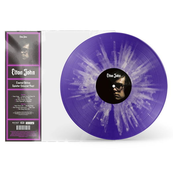 John Elton: Elton John (Limited Coloured Purple Splatter Vinyl, Remaster 2016)-602465793697