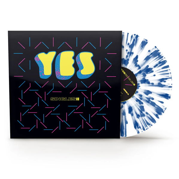 Yes: Yessingles2 (Limited Coloured White & Blue Splatter Vinyl)-603497824519