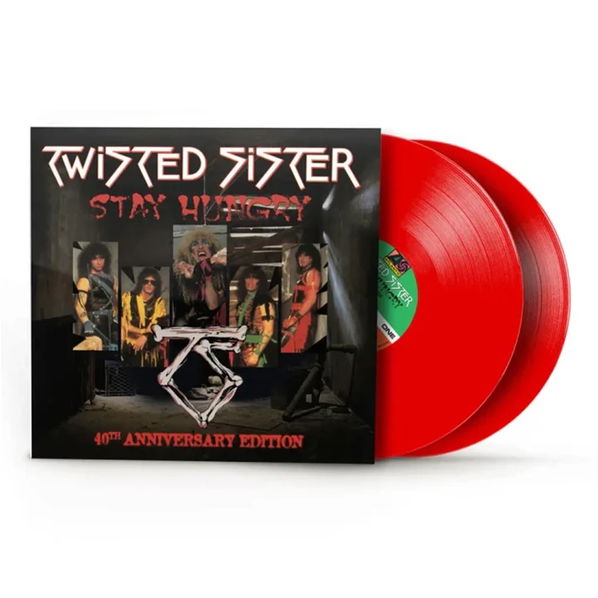 Twisted Sister: Stay Hungry (40th Anniversary, Limited Coloured Red Vinyl)-603497824588