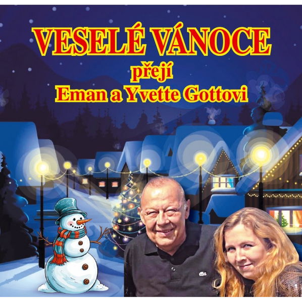 Gott Emanuel Karel: Veselé vánoce přejí Eman a Yvette-721688117919