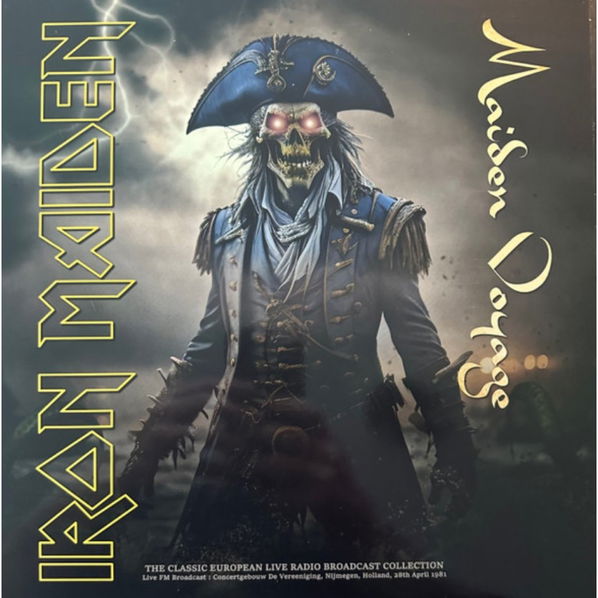 Iron Maiden: Maiden Voyage – Live FM Broadcast 1981 (Coloured Red Cloudy Vinyl)-9120005654297