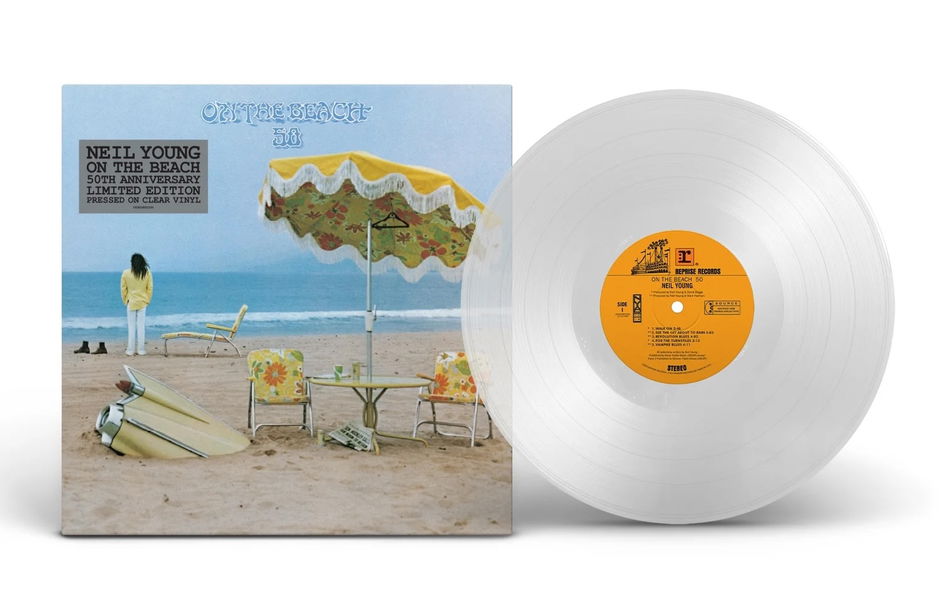 Young Neil: On The Beach (Limited Clear Vinyl)-93624852339