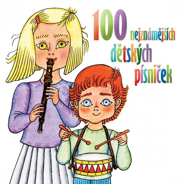 100 nejznámějších dětských písniček-9992563342