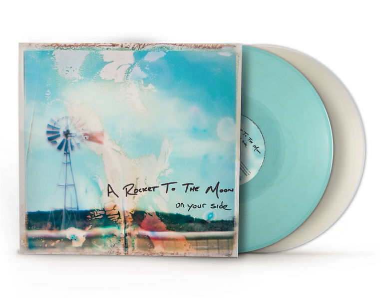 A Rocket To The Moon: On Your Side (Coloured Blue & Clear Vinyl)-603497821136