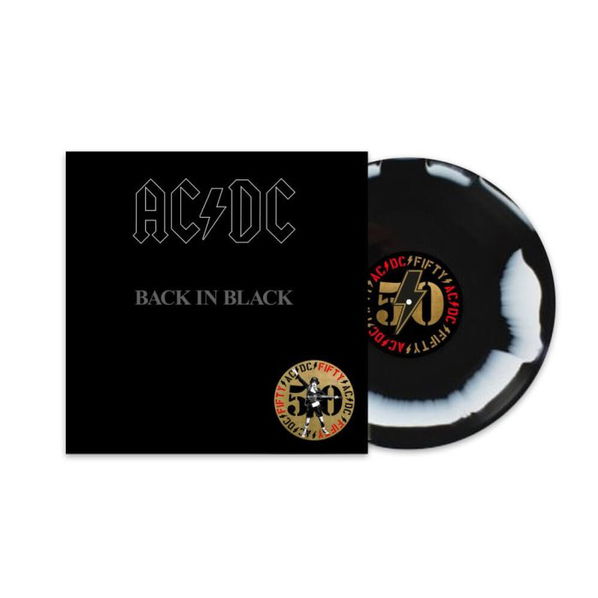 AC/DC: Back In Black (Limited Coloured Black & White Vinyl)-196588462511