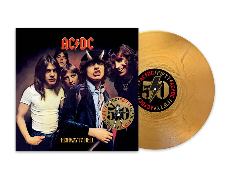 AC/DC: Highway To Hell (Limited Coloured Gold Metallic Vinyl)-196588345517