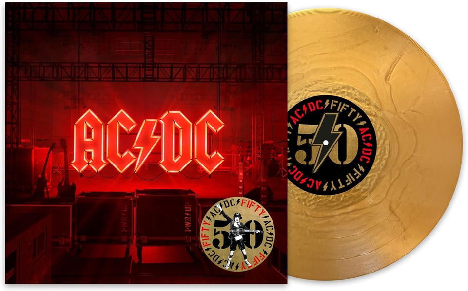 AC/DC: Power Up (50th Anniversary Coloured Gold Vinyl)-196588734519