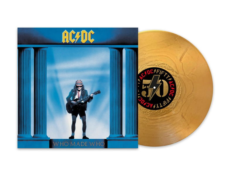 AC/DC: Who Made Who (Limited Coloured Gold Metallic Vinyl)-196588346217