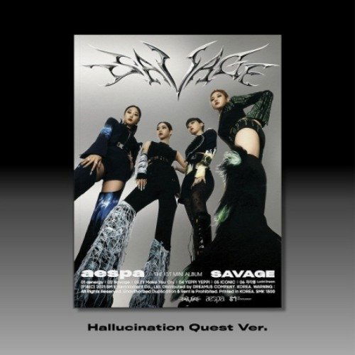 Aespa: Savage (PhotoBook, Hallucination Quest Version)-8809755509392