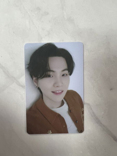 Agust D: Suga (BTS): D-DAY:  Weverse PVC Photocard-