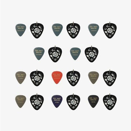 Agust D: Suga (BTS): Guitar Pick SET-8809929932025