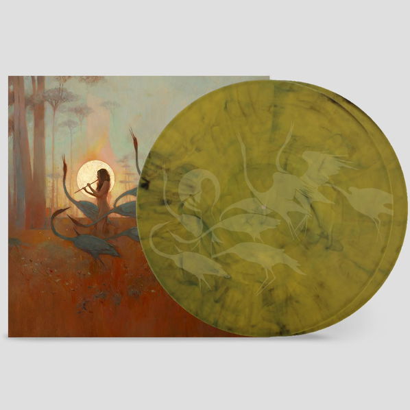 Alcest: Les Chants De L'aurore (Coloured Black & Yellow Marbled Vinyl)-4065629692278