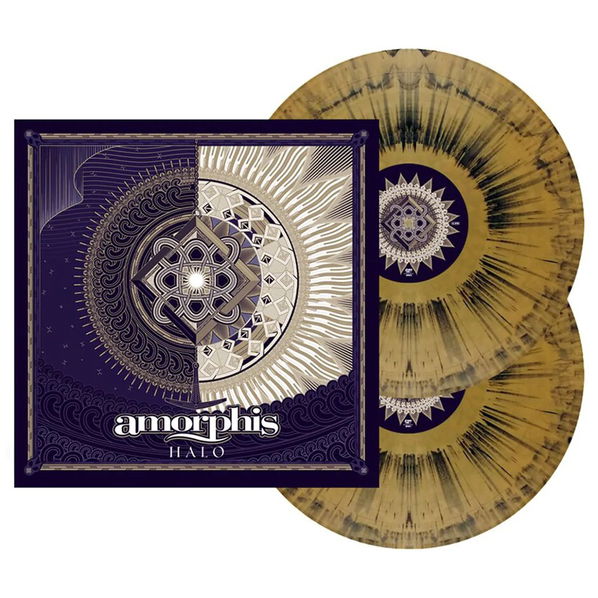 Amorphis: Halo (Limited Coloured Gold Blackdust Splatter Vinyl Edition)-4251981702018