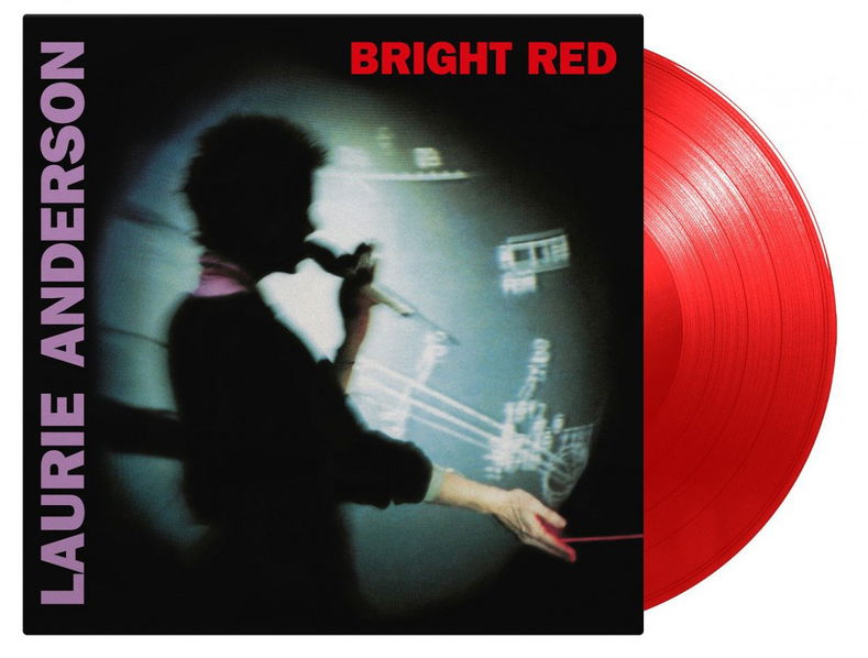 Anderson Laurie: Bright Red (Coloured Red Vinyl)-8719262012059