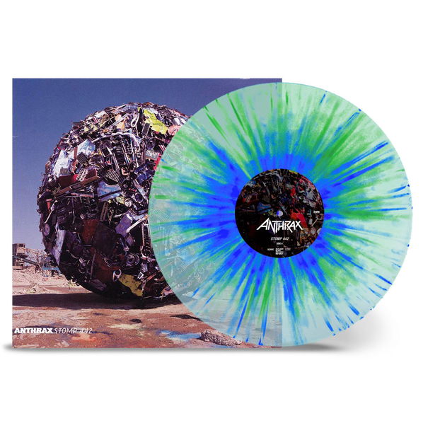 Anthrax: Stomp 442 (Limited Coloured Clear Blue & Green Splatter Vinyl)-727361120573