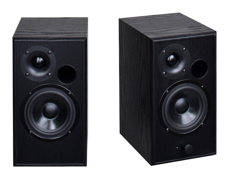 AQ M21 - Aktivní dvoupásmové Hi-Fi reprosoustavy, 2 x 18 W-8595122731595