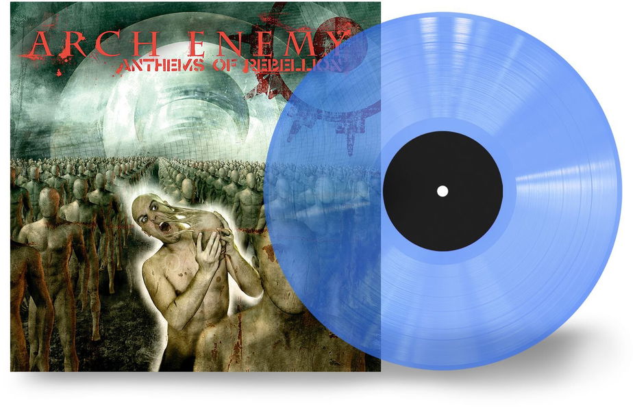 Arch Enemy: Anthems Of Rebellion (Coloured Transparent Blue Vinyl Re-Issue 2023)-196588050817