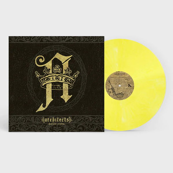 Architects: Hollow Crown (Coloured Yellow Marbled Vinyl)-4251981702902