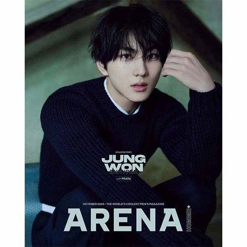 Arena Homme+: ENHYPEN Jungwoon October 2024: Type B-