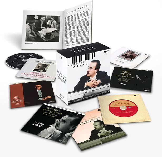 Arrau Claudio: Complete Warner Classics Recording-190296245572