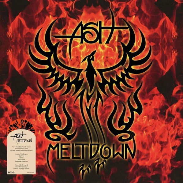 Ash: Meltdown (Coloured Orange/Black Splatter Vinyl)-4050538786637