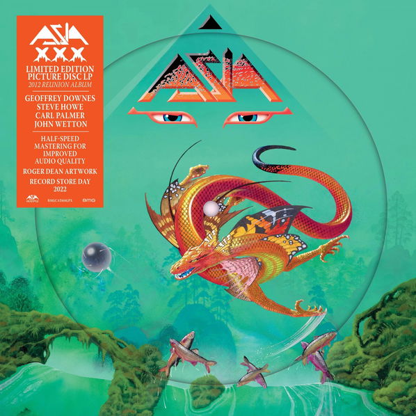 Asia: XXX (Picture Disc Vinyl, RSD2022)-4050538718409