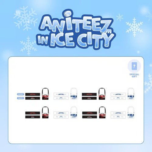 Ateez: Aniteez In Ice City: Hockey Club Mascor SET (Hairband + Mini Sports Bag)-