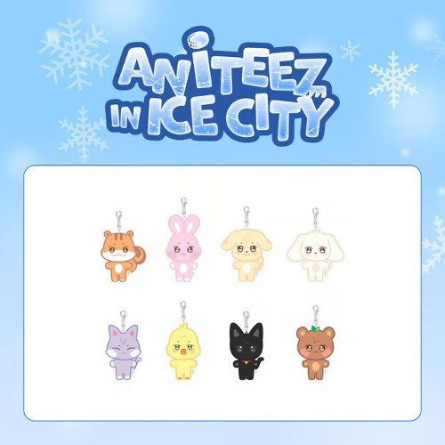 Ateez: Aniteez In Ice City: Plush Keyring-