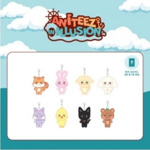 Ateez: Aniteez: Plush Keyring-8800240220808