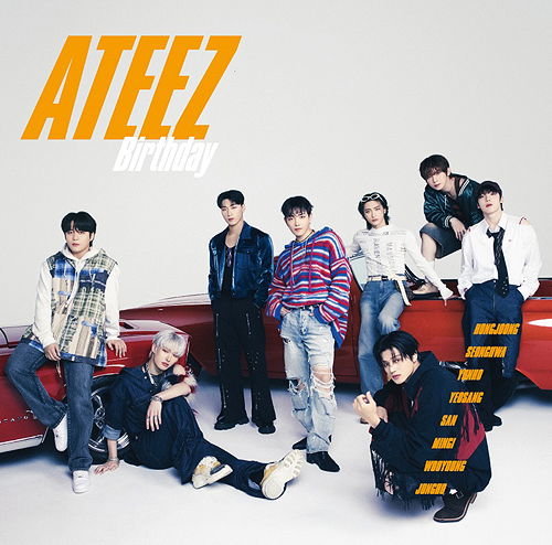 Ateez: Birthday (First Edition, Japan Album)-4988031671085