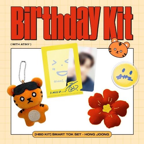 Ateez: HBD Kit: Smart Tok SET: Hong Joong-8809375126207