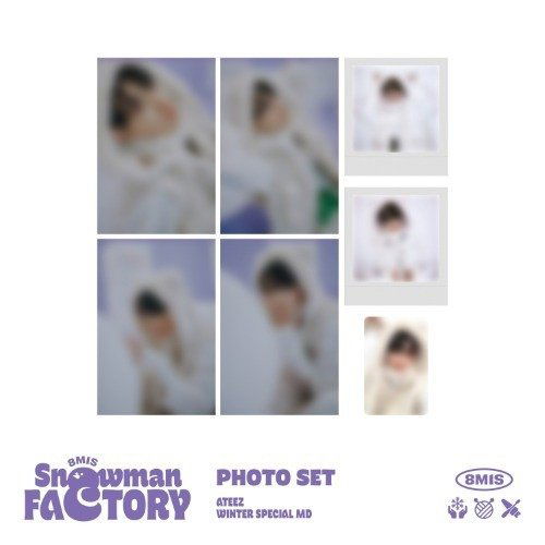 Ateez: Snowman Factory: Photo SET-8809876079965