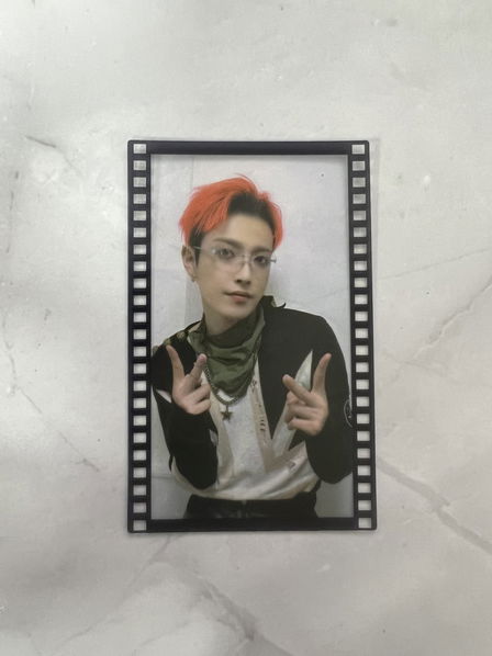 Ateez: The World: Outlaw: Sound Wave Benefit - Film Photo Card-